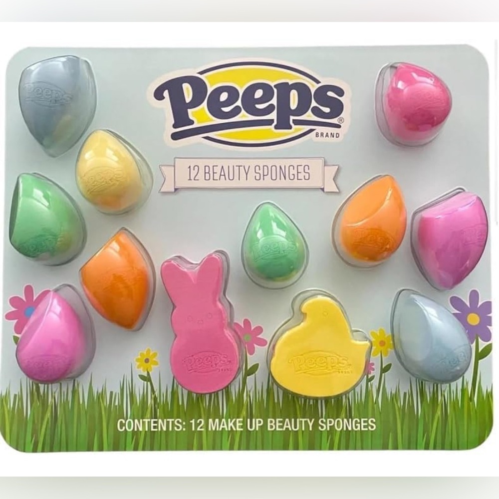 NWT Peeps 12 Cosmetic Beauty Sponges